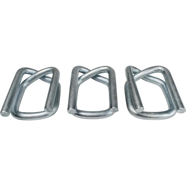 Wire Buckle, HD, Galvanized, 1-1/4", PK1000